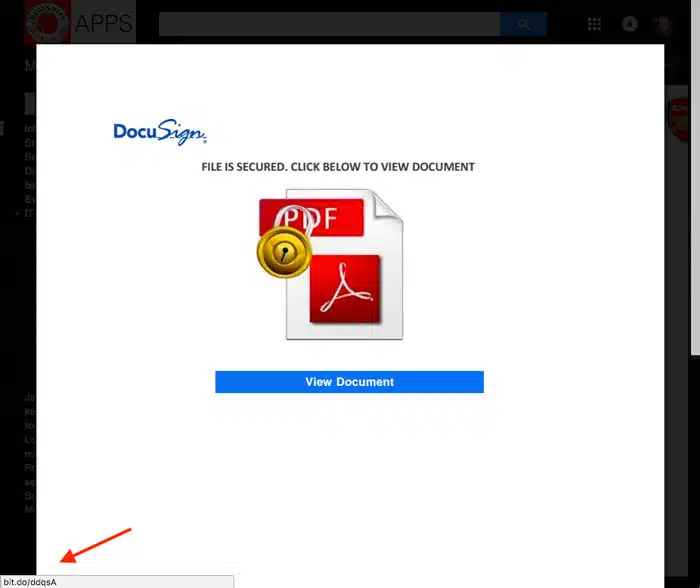 DocuSign Phishing Scam