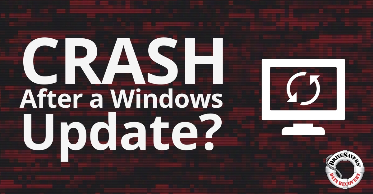 Windows Data Recovery After a Failed Update