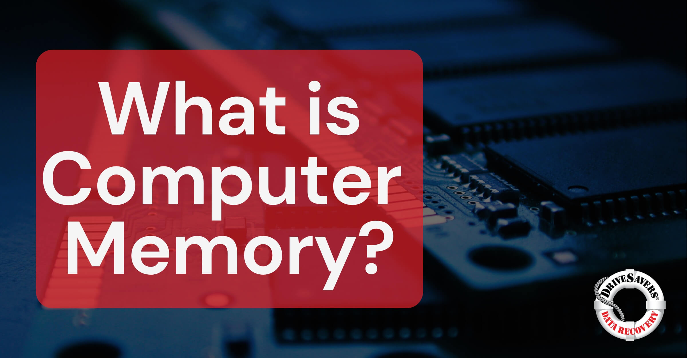 What is Computer Memory?