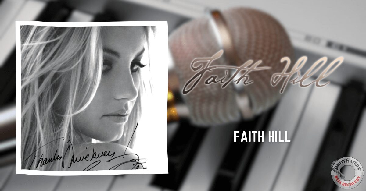 This image features a black-and-white portrait of a woman with long hair and a thoughtful expression, set against the subtle backdrop of a piano and microphone. The composition suggests themes of music and introspection.