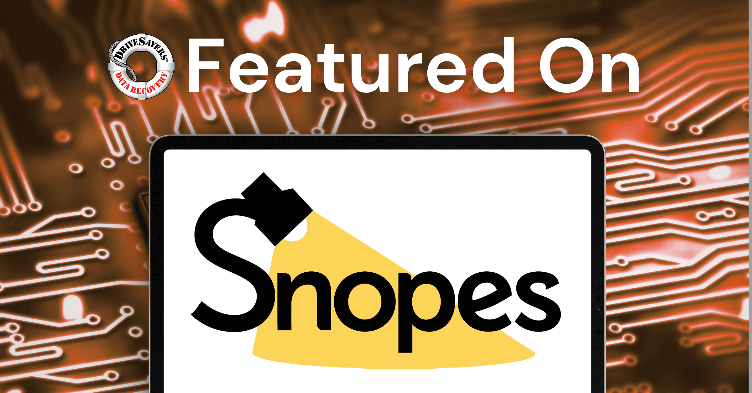 Snopes: DriveSavers Shares Insights on Risks of Deleting 23andMe Data